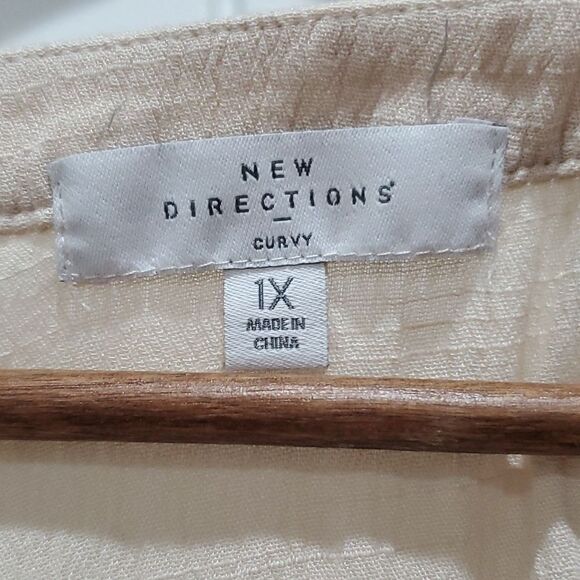 New Directions curvy, ladies blouse, size 1x - Picture 2 of 5